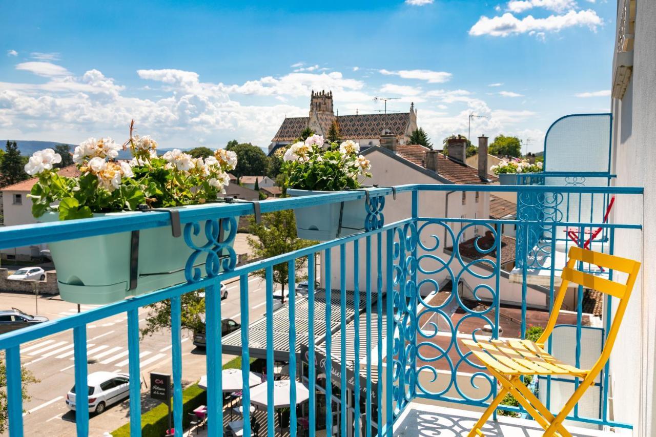 Cit'Hotel Logis De Brou, Bourg En Bresse Esterno foto