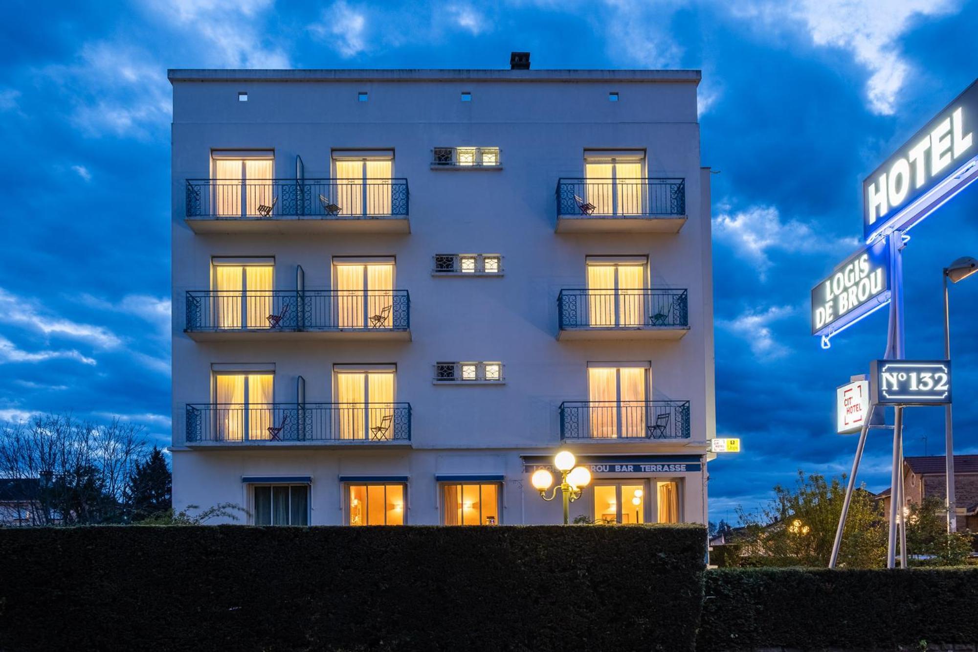 Cit'Hotel Logis De Brou, Bourg En Bresse Esterno foto