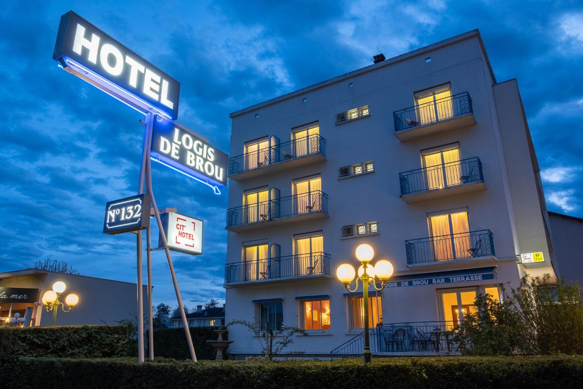 Cit'Hotel Logis De Brou, Bourg En Bresse Esterno foto