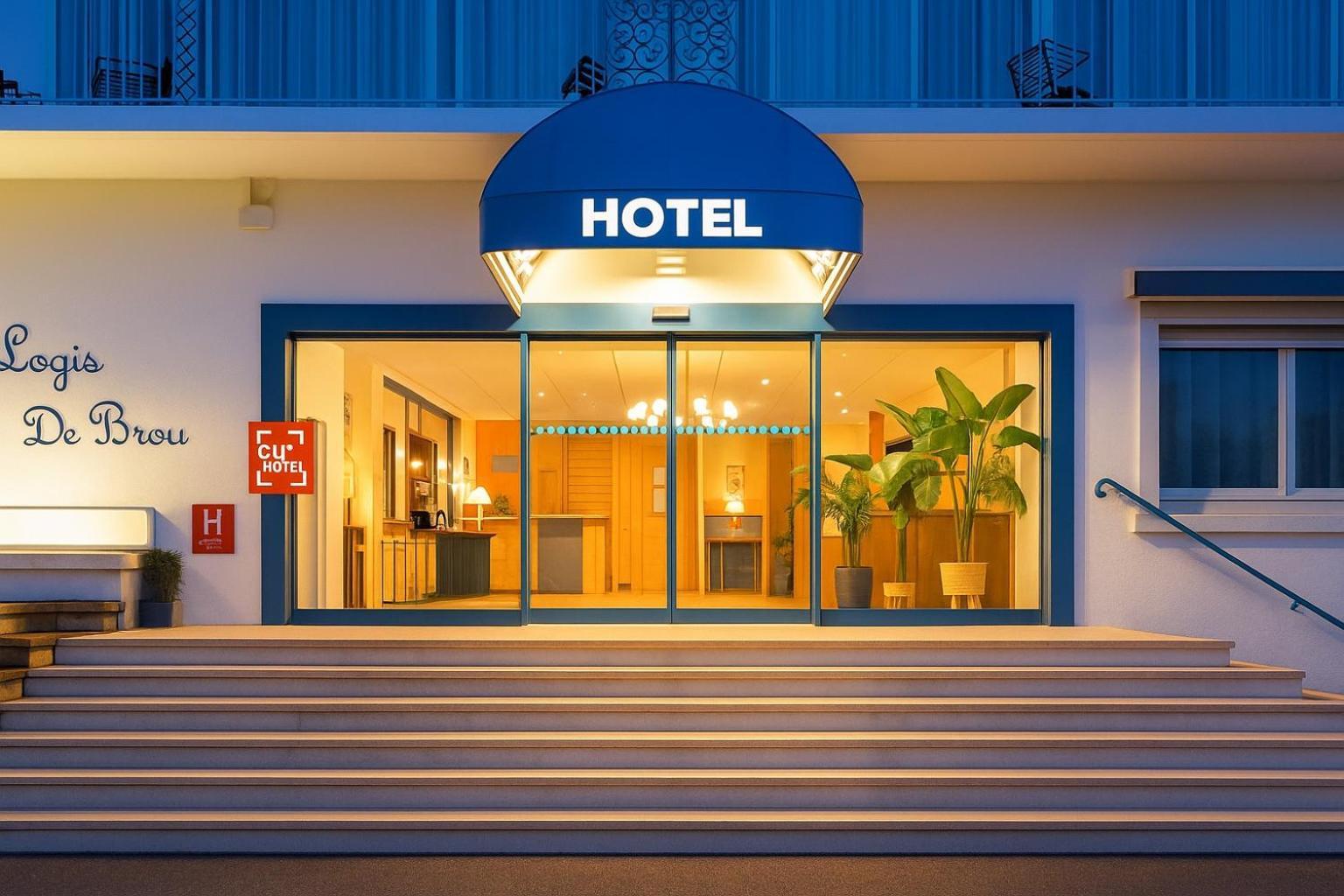 Cit'Hotel Logis De Brou, Bourg En Bresse Esterno foto